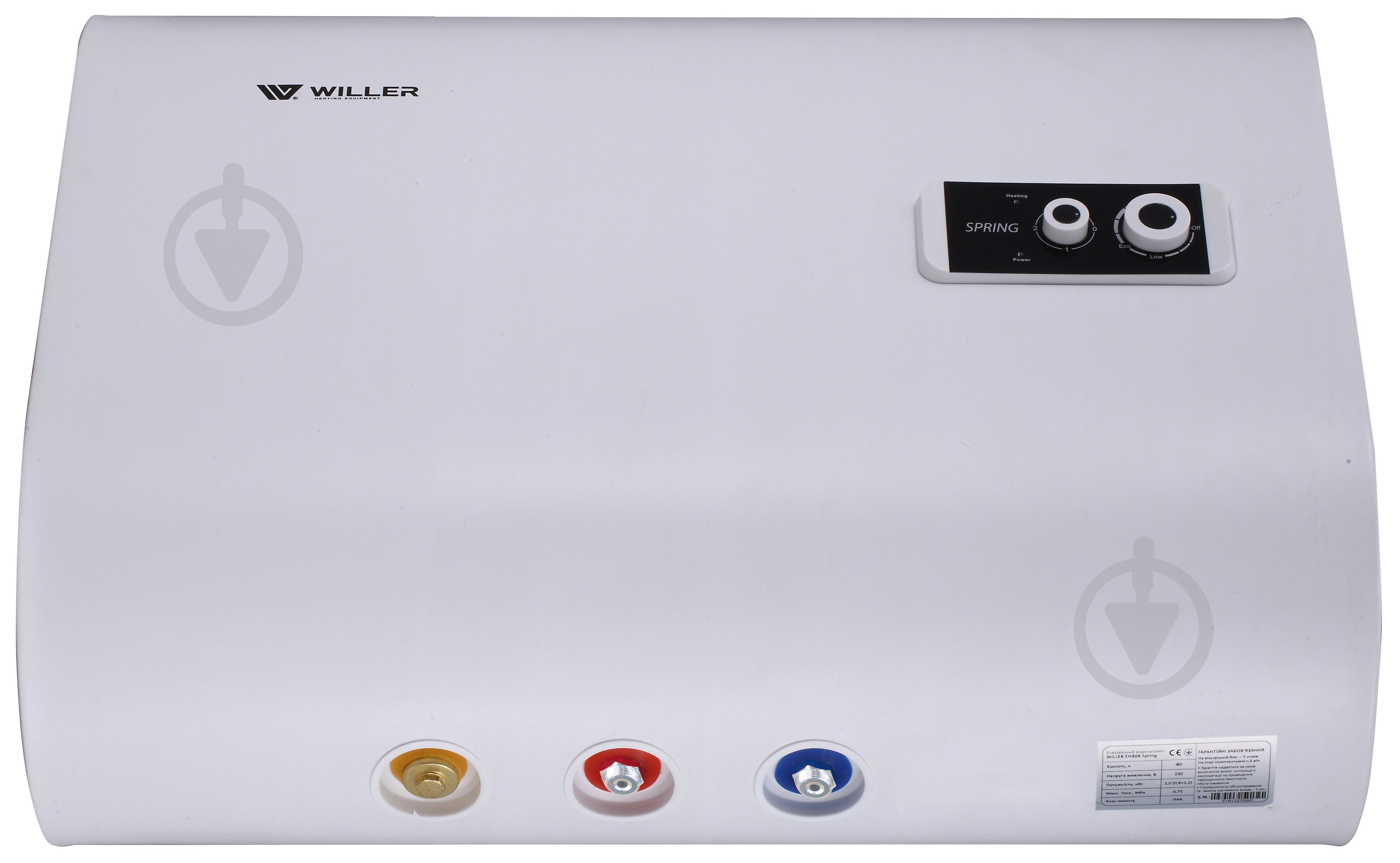 Бойлер Willer EH40R Spring - фото 2