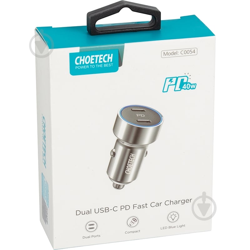 Зарядное устройство Choetech 2xUSB Type-C 40W PD - фото 5 Зарядное устройство Choetech 2xUSB Type-C 40W PD - фото 5