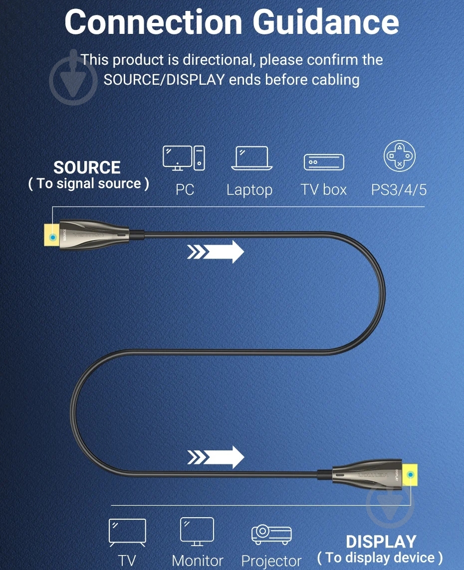 Кабель Vention 30 м black (ALABT) - фото 7