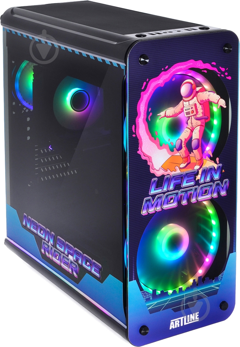 Комп'ютер Artline Overlord NEON (NEONv45) black - фото 11 Комп'ютер Artline Overlord NEON (NEONv45) black - фото 11