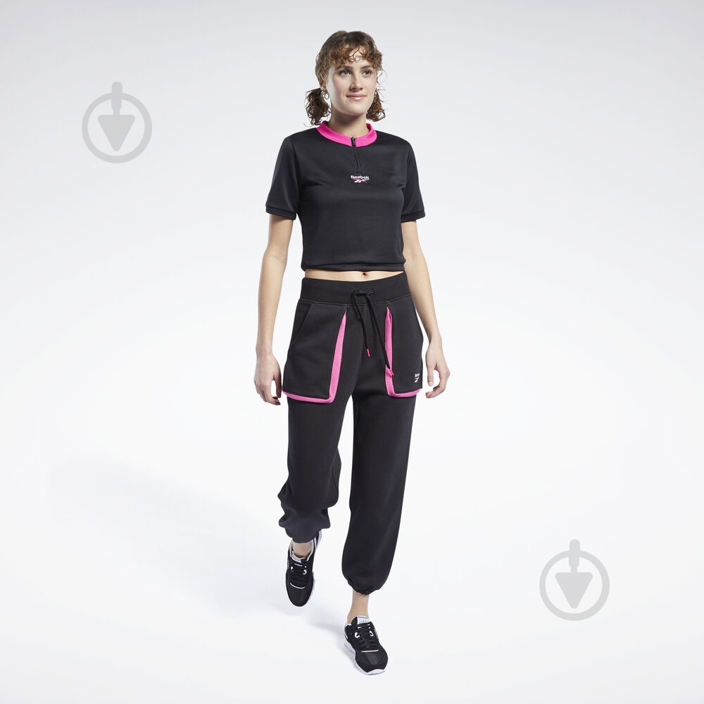 Брюки Reebok CL D JOGGER FT8131 р. XS черный - фото 3