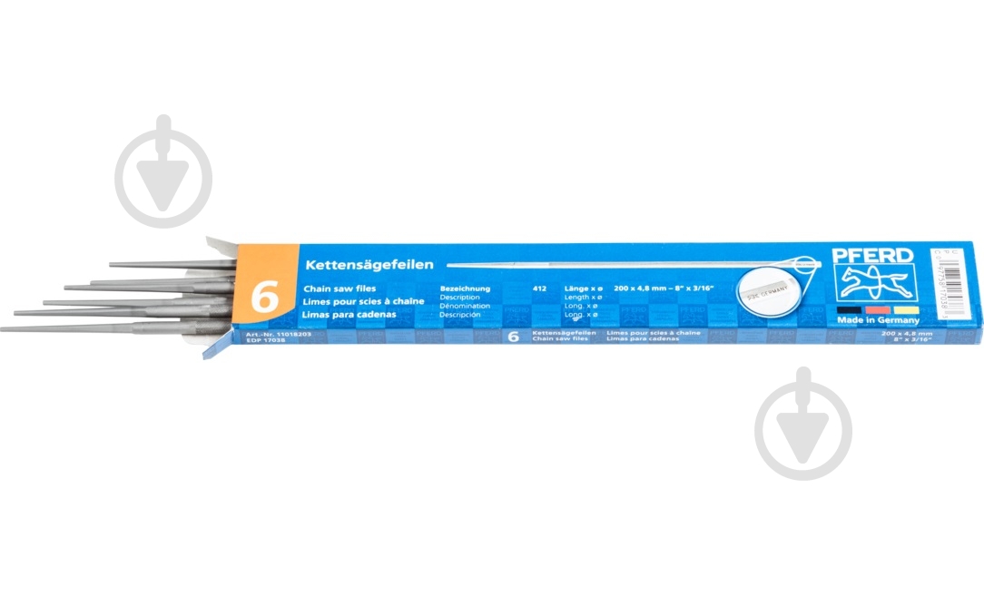 Напильник Pferd 4,8*200мм 78640 - фото 3