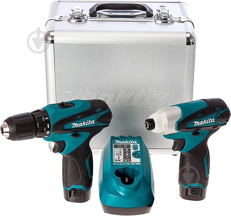 Набор электроинструментов Makita LCT204 - фото 1