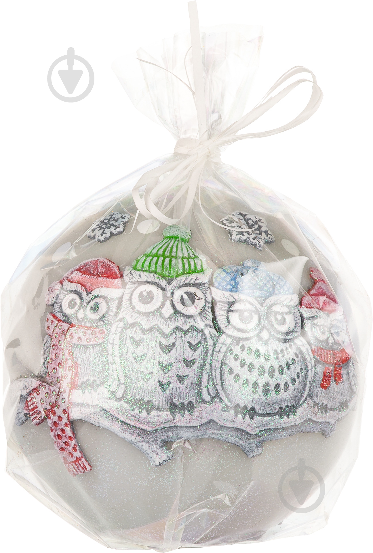 Свеча Совы шар 10 см Bartek Candles - фото 2 Свеча Совы шар 10 см Bartek Candles - фото 2