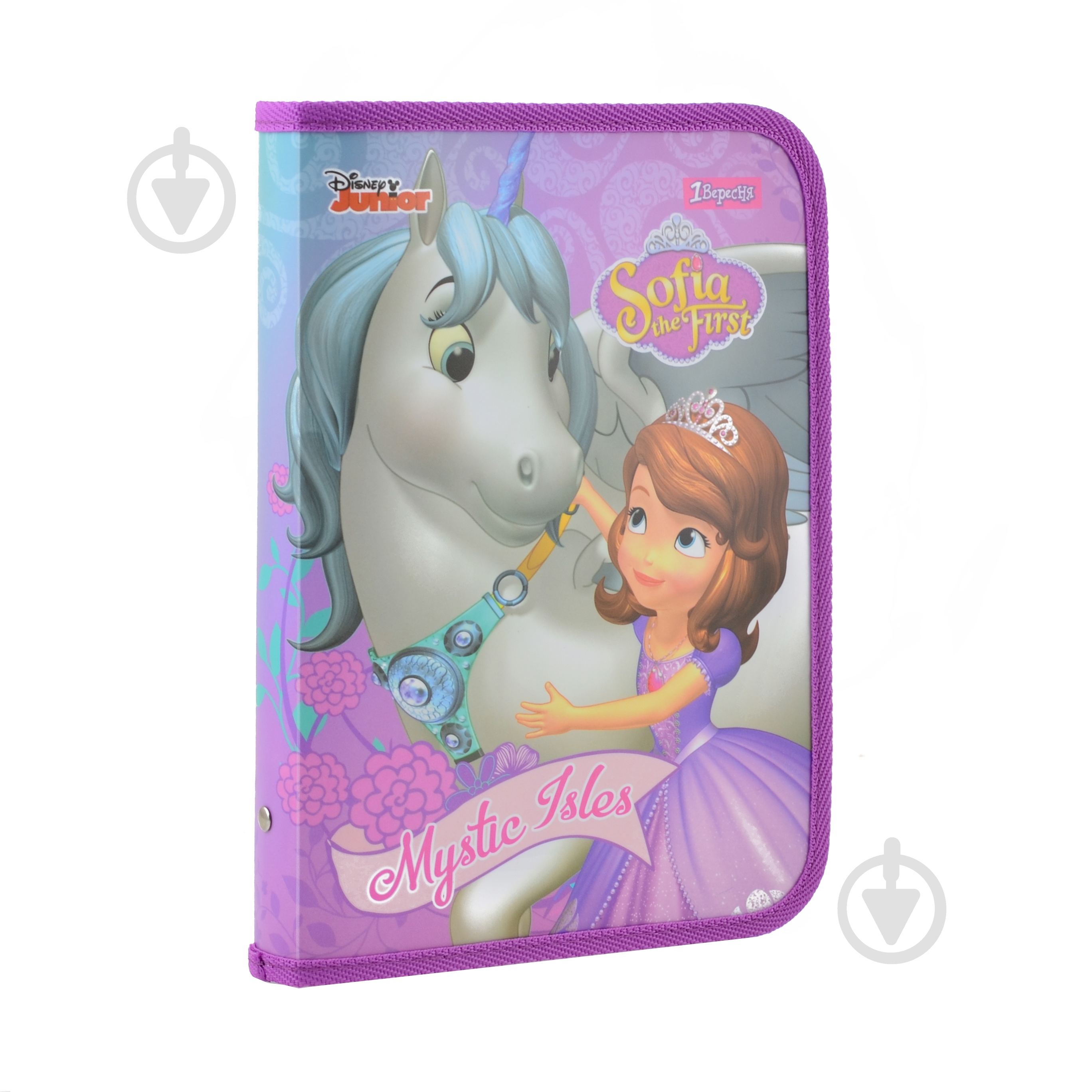 Папка на молнии В5 Sofia The First 1 вересня - фото 1 Папка на молнии В5 Sofia The First 1 вересня - фото 1