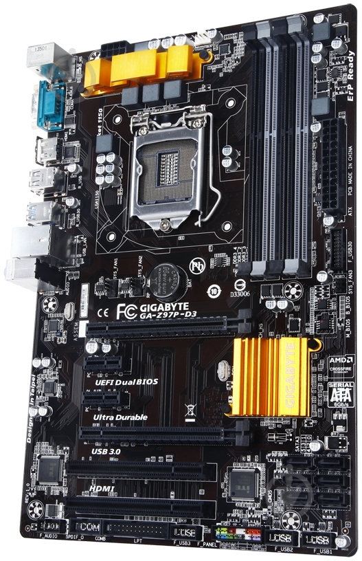 Материнская плата Gigabyte GA-Z97P-D3 (Socket 1150, Intel Z97, ATX) - фото 2