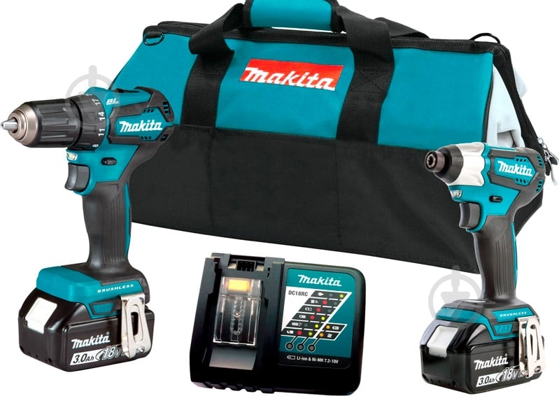 Набор инструментов Makita DLX2220 - фото 1