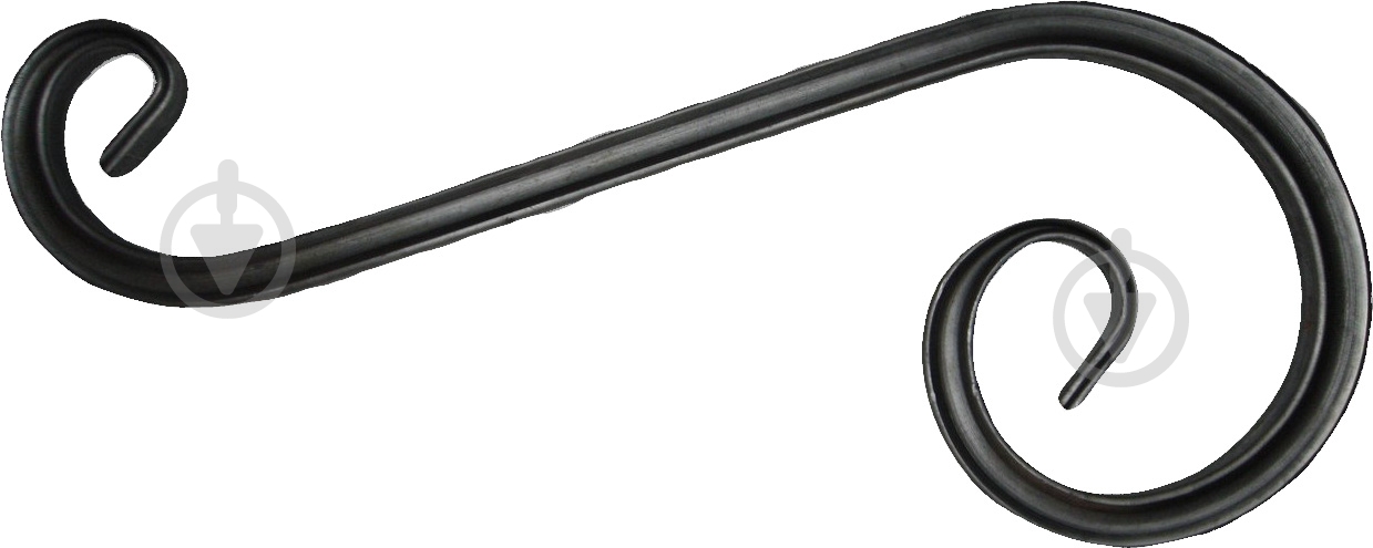 Завиток кованый S 260х110 - фото 1