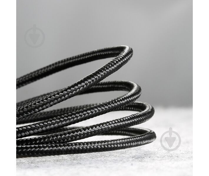 Кабель BASEUS Cafule Cable USB to Micro 2.4A 1 м черный (468717) - фото 6 Кабель BASEUS Cafule Cable USB to Micro 2.4A 1 м черный (468717) - фото 6