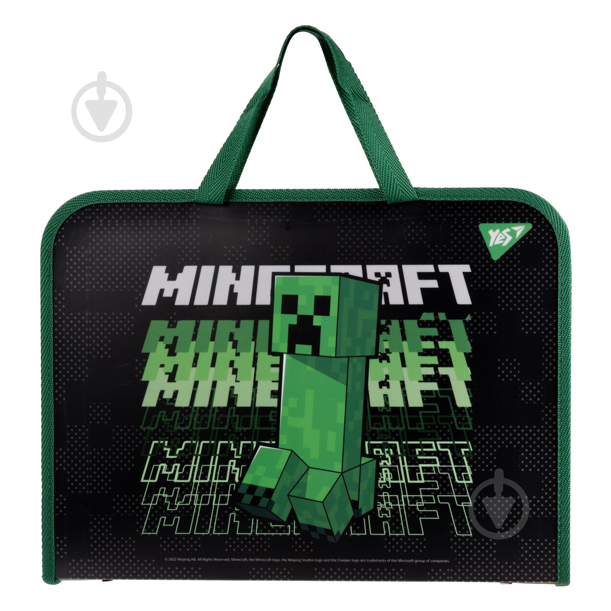 Папка FC на молнии Minecraft YES - фото 1 Папка FC на молнии Minecraft YES - фото 1