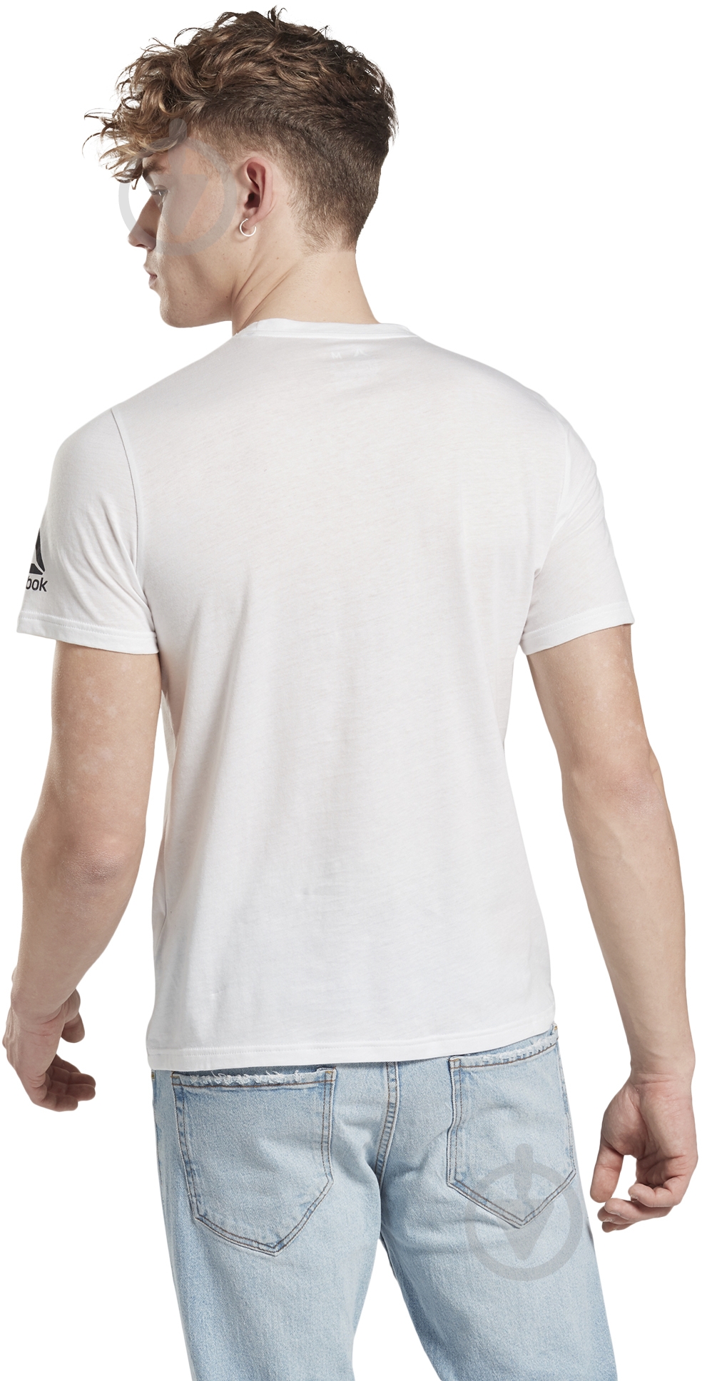 Футболка Reebok UFC FG TEXT TEE FU1292 р.2XL белый - фото 2