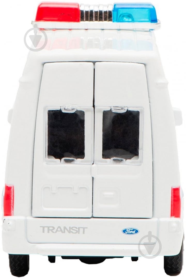 Автомодель Technopark 1:43 Ford Transit полиция SB-13-02-2 - фото 4