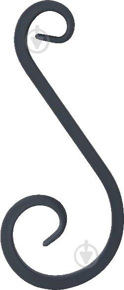 Завиток кованый S 260х110 - фото 1 Завиток кованый S 260х110 - фото 1