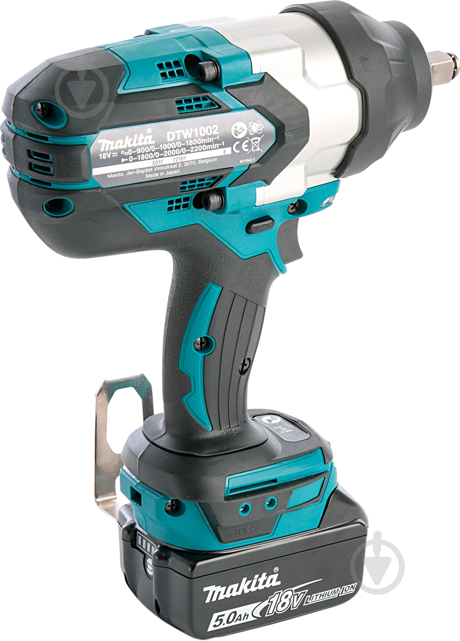 Гайковерт ударний акумуляторний Makita DTW1002RTJ - фото 2