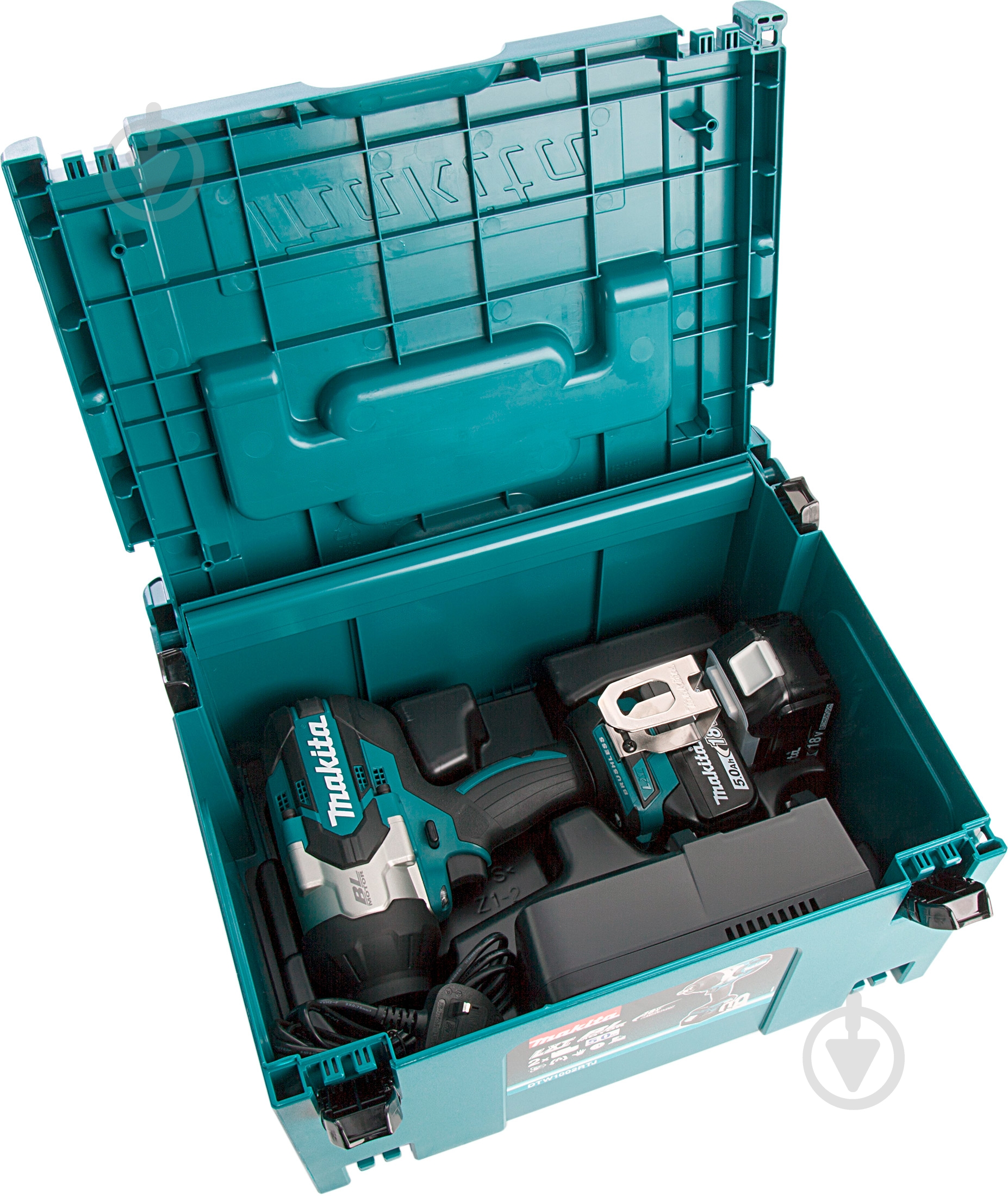 Гайковерт ударний акумуляторний Makita DTW1002RTJ - фото 5