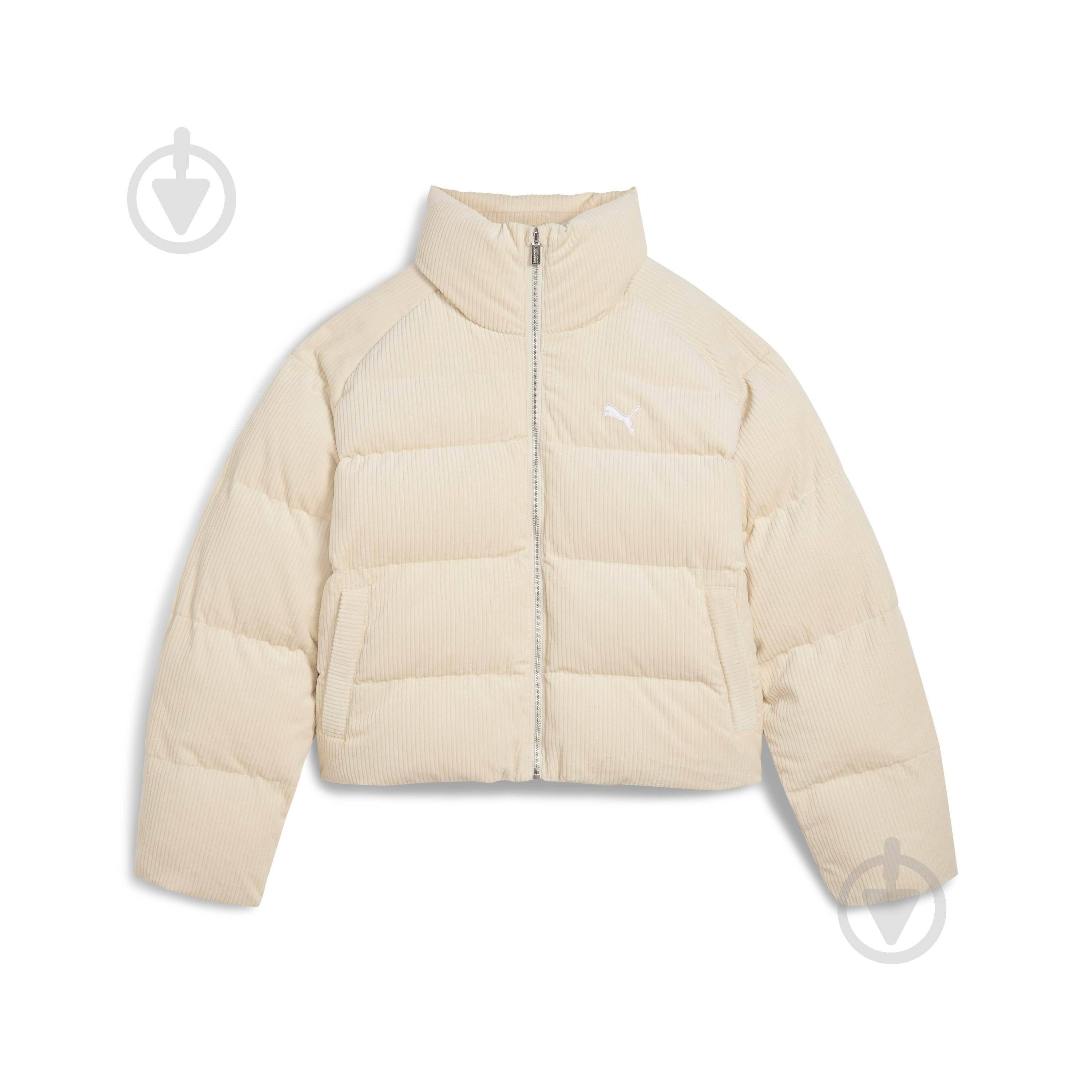 Куртка Puma WARDROBE ESS Corduroy Puffer Jacket 63217187 р.M - фото 6