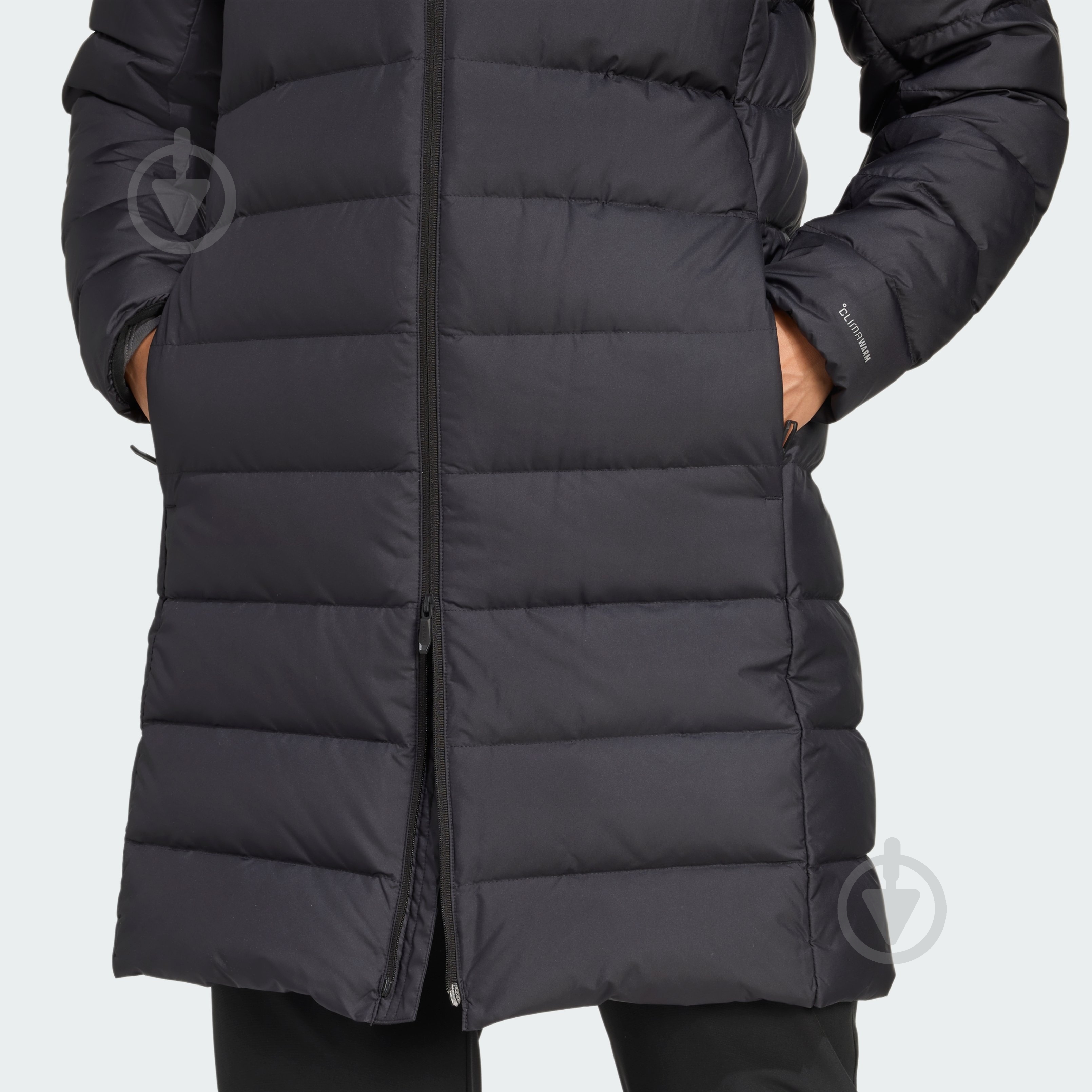 Пуховик жіночий зимовий Adidas W Mt Down Parka JM8729 р.L чорний - фото 5 Пуховик жіночий зимовий Adidas W Mt Down Parka JM8729 р.L чорний - фото 5