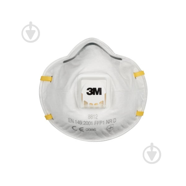 Респиратор 3M 8812 формованный с клапаном, FFP1 7000006980 - фото 1