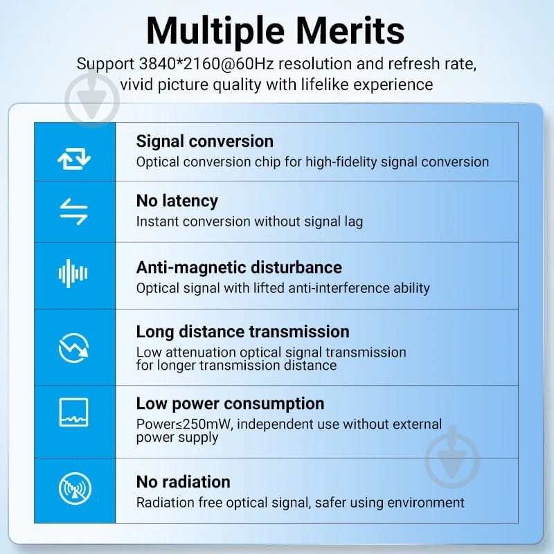 Кабель Vention 50 м черный (ALABX) - фото 5 Кабель Vention 50 м черный (ALABX) - фото 5