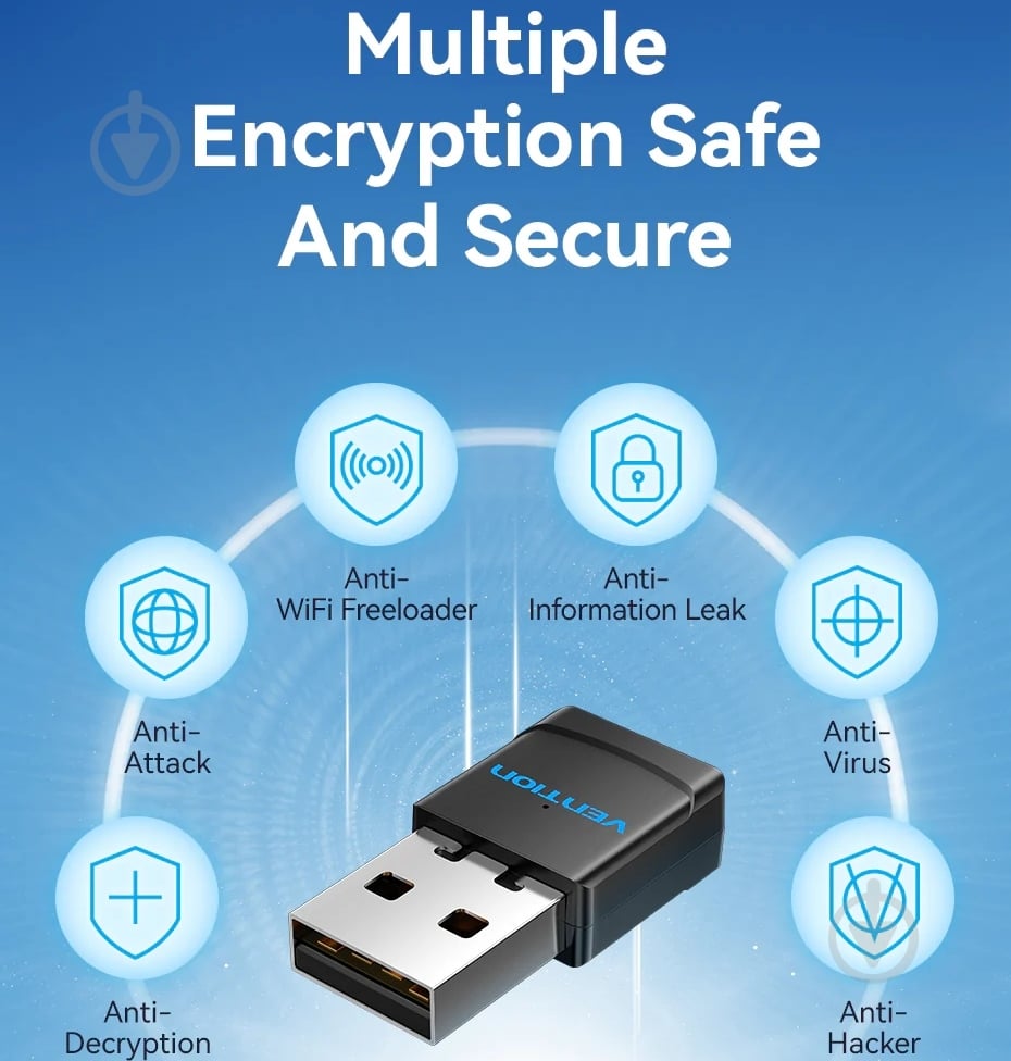 Wi-Fi-адаптер Vention KDSB0 - фото 9