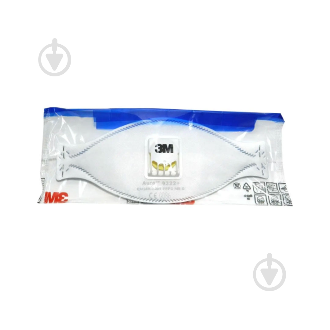 Респиратор 3M 9322 P2 7100258909 - фото 3
