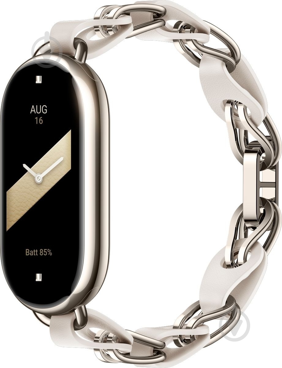 Ремешок Xiaomi Smart Band 8 Chain Strap White 998801 - фото 4 Ремешок Xiaomi Smart Band 8 Chain Strap White 998801 - фото 4