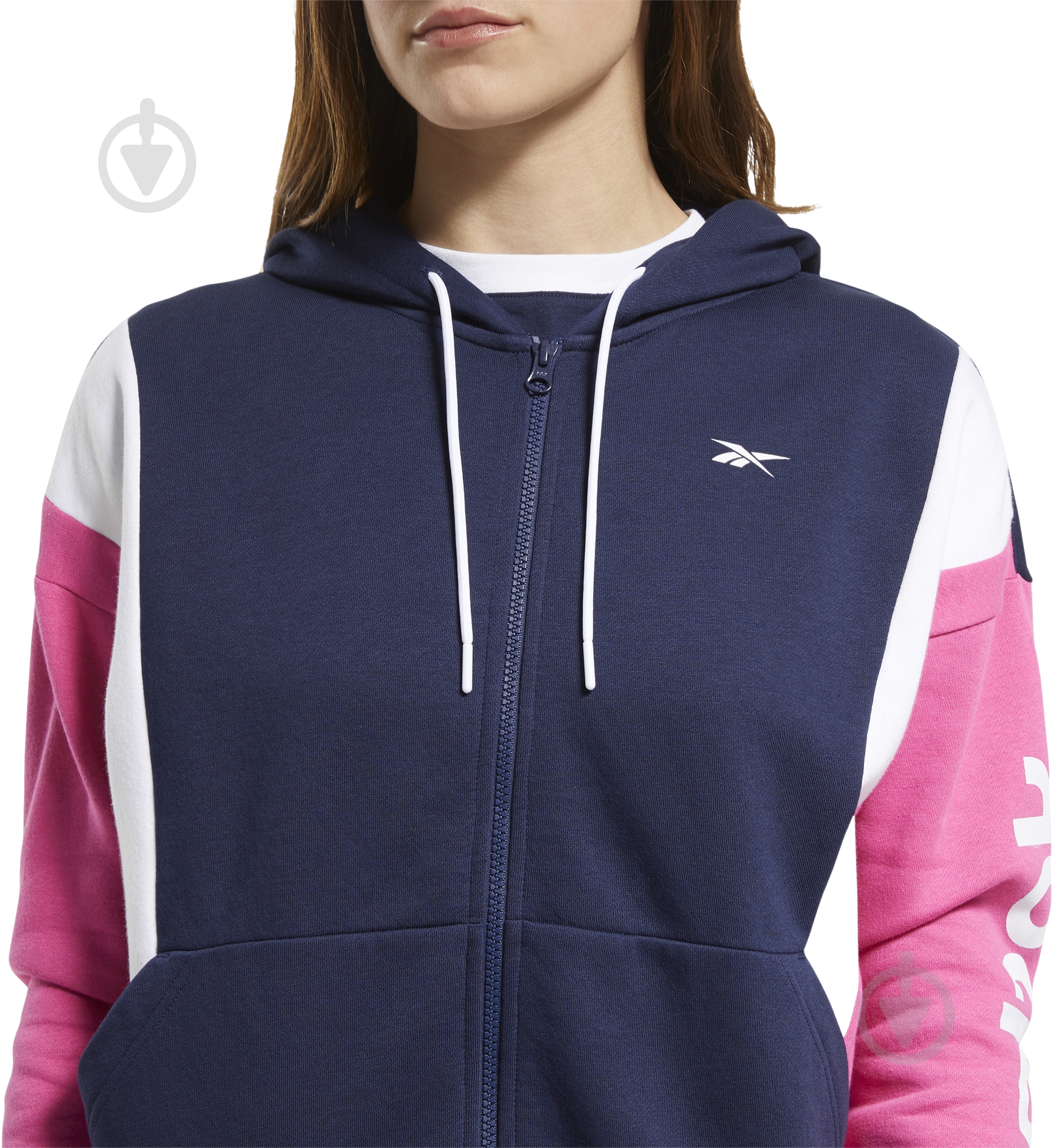 Джемпер Reebok TE Linear Logo FL F FU2249 р. XS різнокольоровий - фото 4