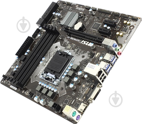 Материнская плата MSI H170M_PRO-DH (Socket 1151, Intel H170, mirco ATX) - фото 2 Материнская плата MSI H170M_PRO-DH (Socket 1151, Intel H170, mirco ATX) - фото 2