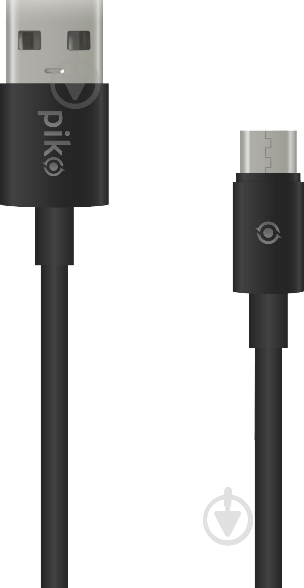Кабель Piko Micro USB CB-UM10 0,2 м черный (697031) - фото 1
