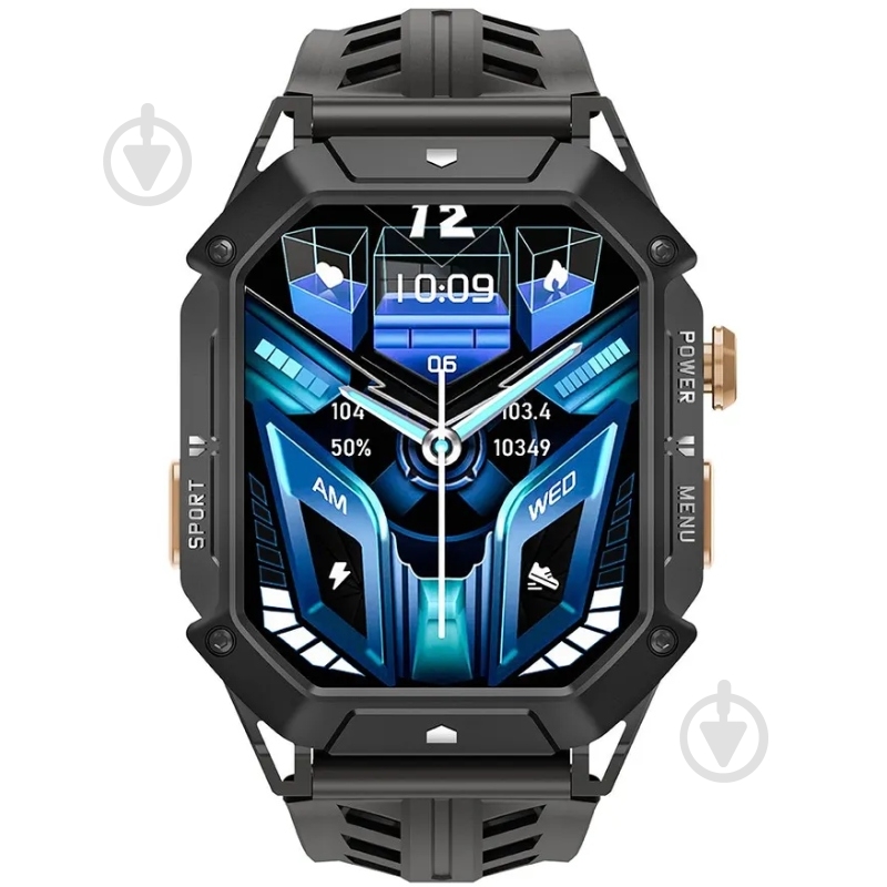 Смарт-часы Oukitel BT80 black (6931940754668) - фото 2