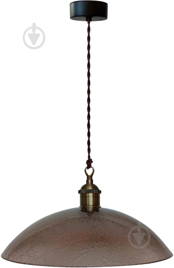 Подвес Декора Гранит 26440 D400 1x60 Вт E27 бронза - фото 1
