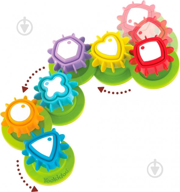 Игрушка-сортер Yookidoo Шестеренки 40200 - фото 6