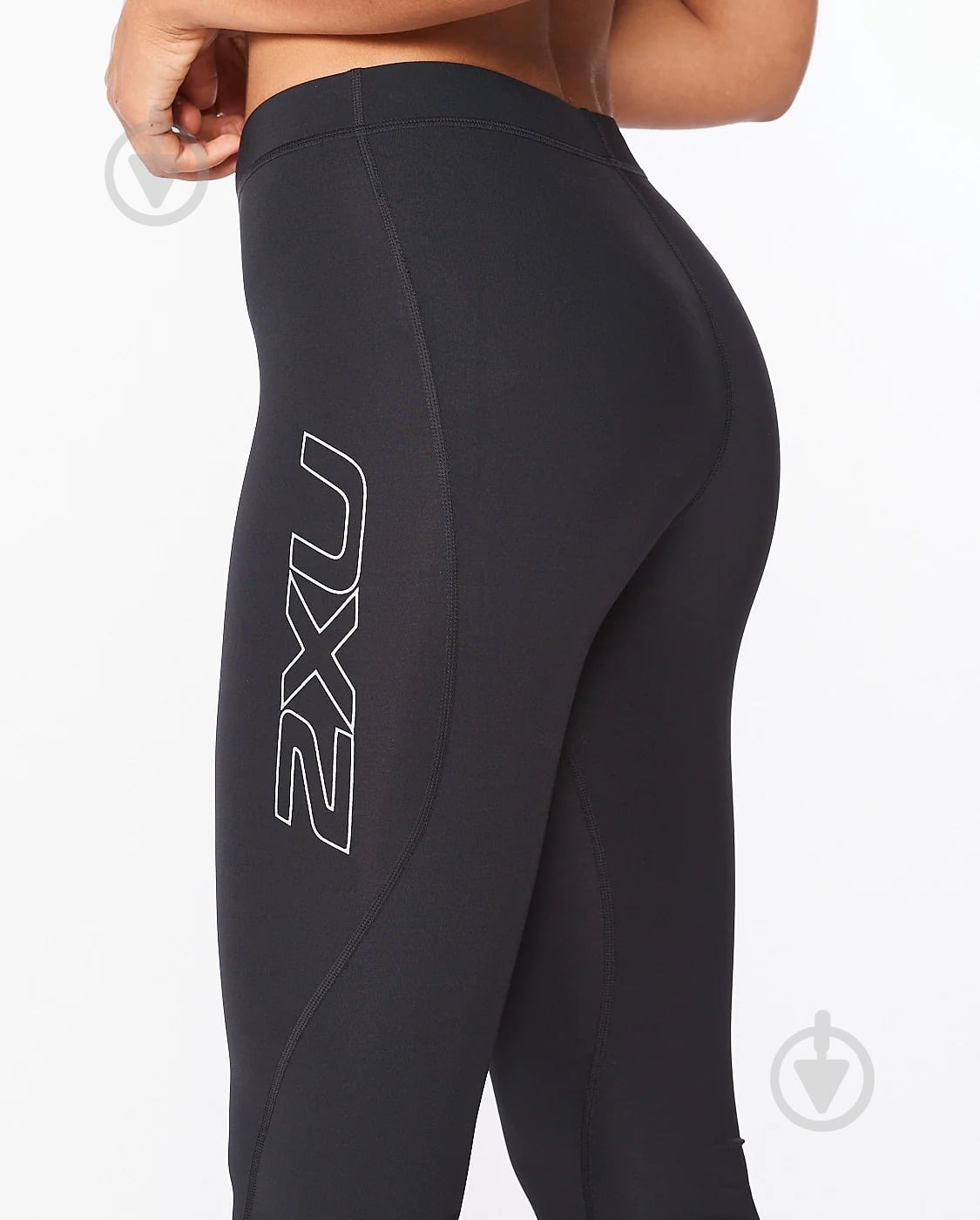 Лосини 2XU Core Compression 3/4 Tights WA4175b_BLK/SIL р.M чорний - фото 6