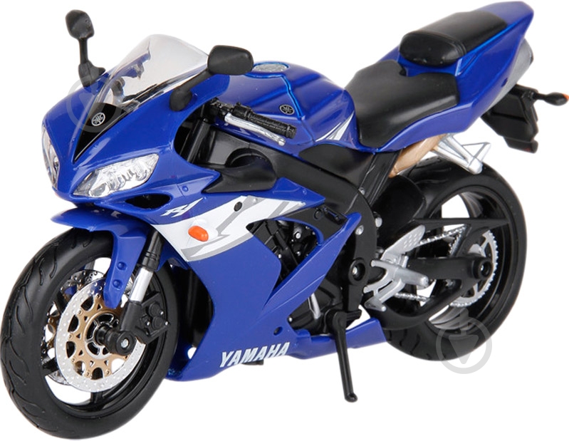 Модель 1:12 мотоцикл синий 31101-17 Yamaha YZF-R1 - фото 1