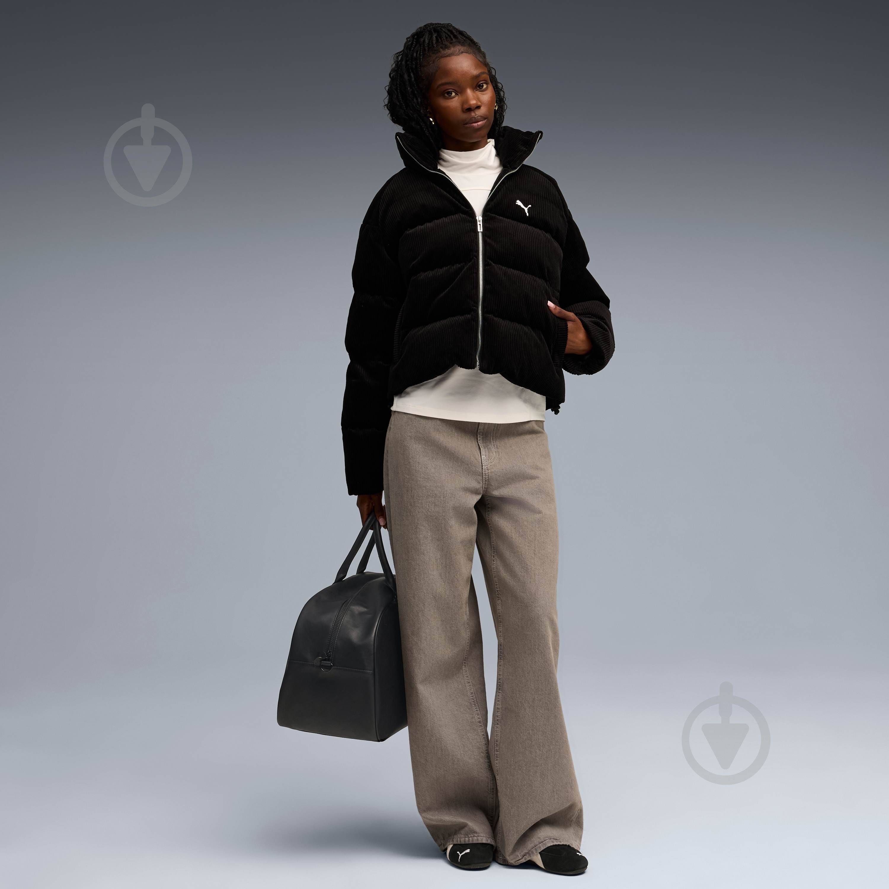 Куртка Puma WARDROBE ESS Corduroy Puffer Jacket 63217101 р.M - фото 5 Куртка Puma WARDROBE ESS Corduroy Puffer Jacket 63217101 р.M - фото 5