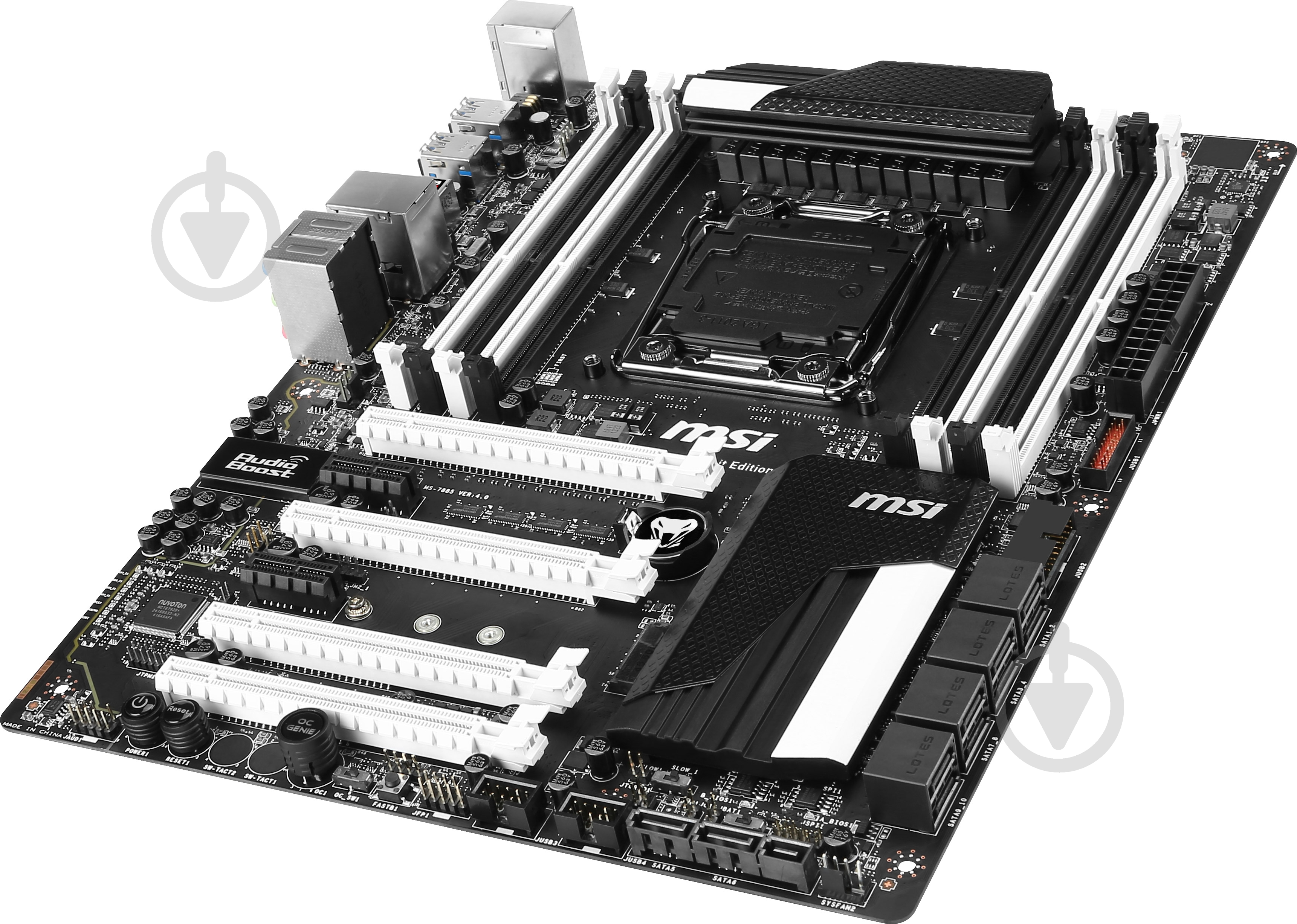 Материнская плата MSI X99A_SLI_Krait_Edition (Socket 2011-3, Intel X99, ATX) - фото 3 Материнская плата MSI X99A_SLI_Krait_Edition (Socket 2011-3, Intel X99, ATX) - фото 3