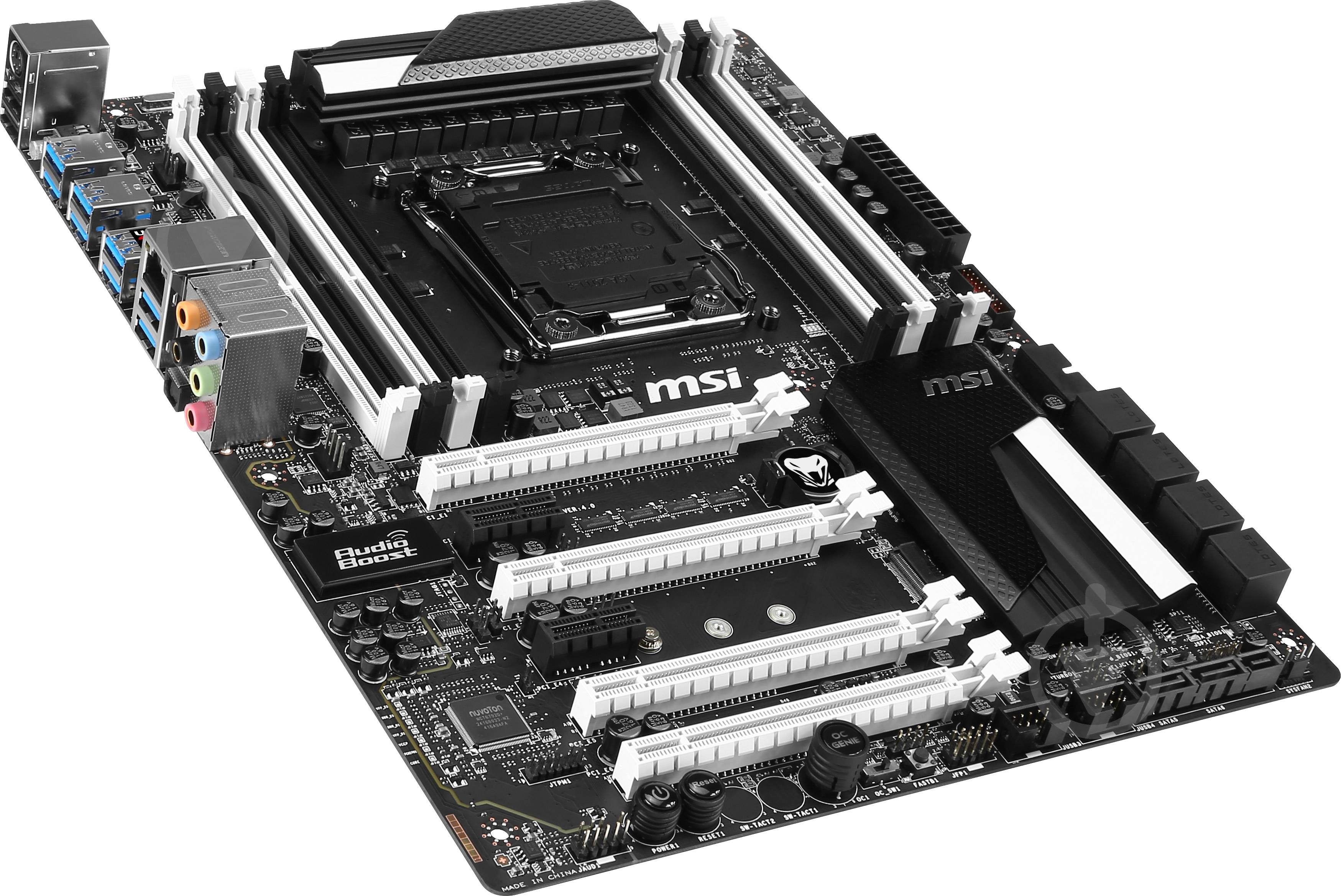 Материнская плата MSI X99A_SLI_Krait_Edition (Socket 2011-3, Intel X99, ATX) - фото 4 Материнская плата MSI X99A_SLI_Krait_Edition (Socket 2011-3, Intel X99, ATX) - фото 4