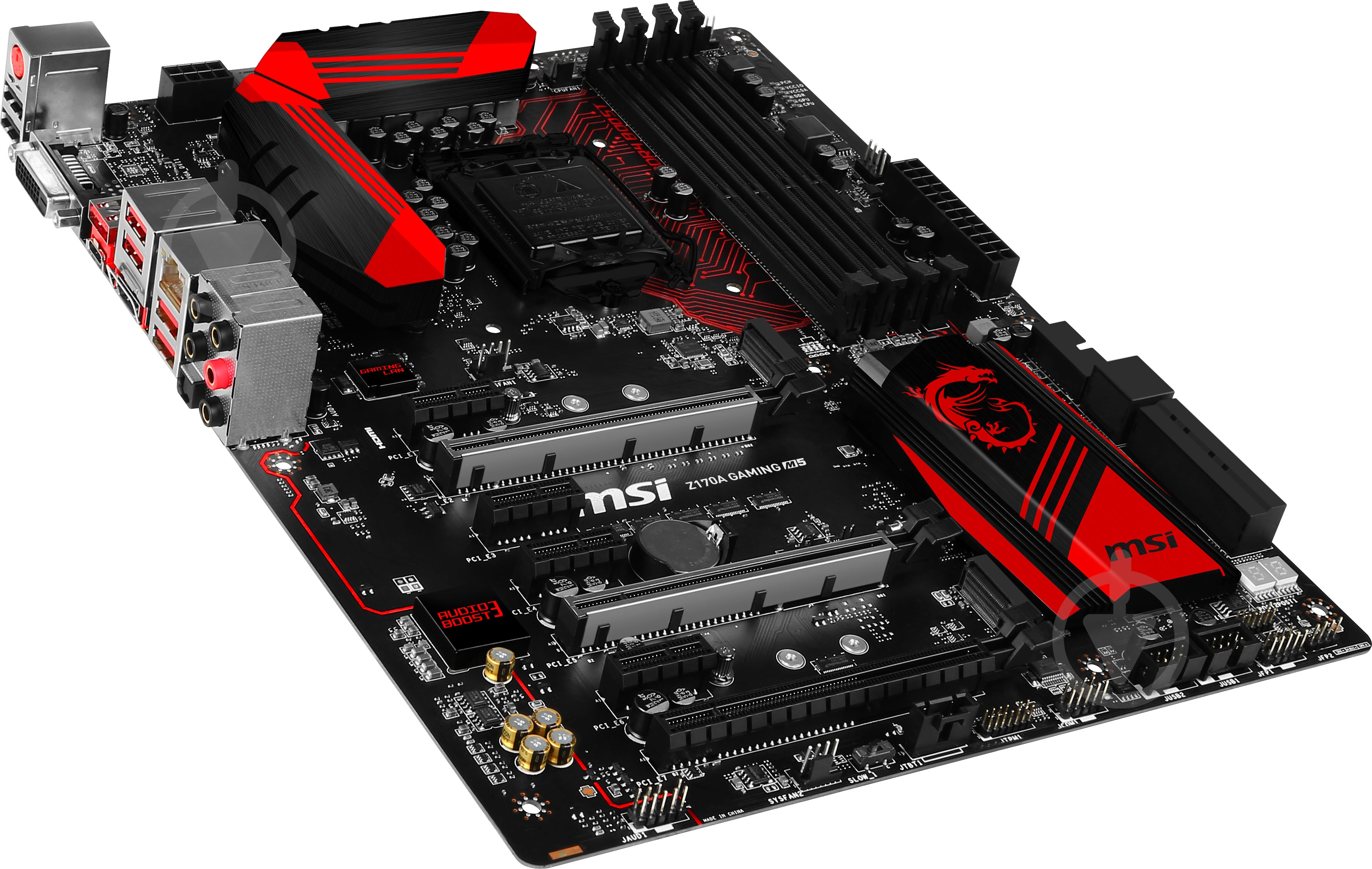 Материнская плата MSI Z170A_GAMING_M5 (Socket 1151, Intel Z170, ATX) - фото 4 Материнская плата MSI Z170A_GAMING_M5 (Socket 1151, Intel Z170, ATX) - фото 4