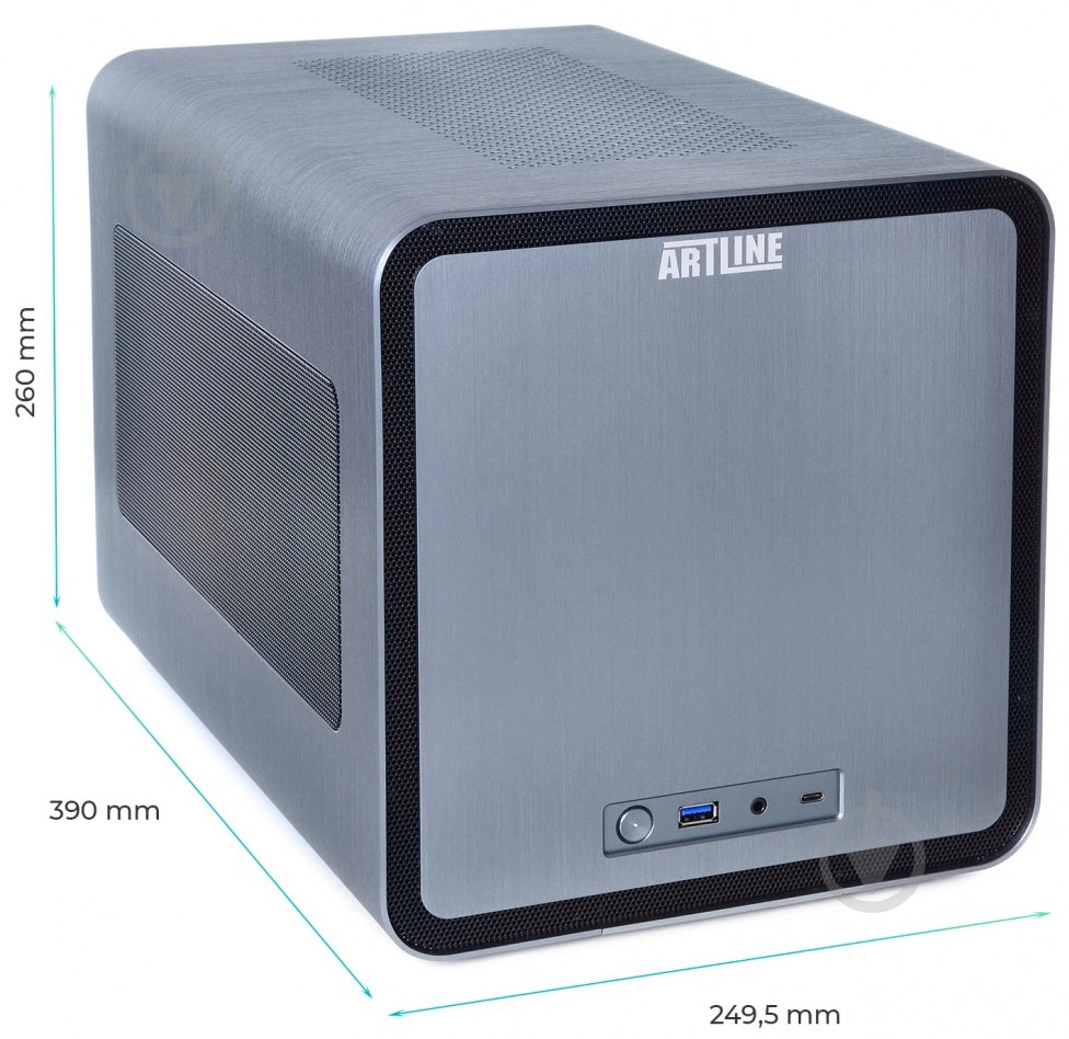 Комп'ютер Artline Overlord V8 (V8v29) grey - фото 12