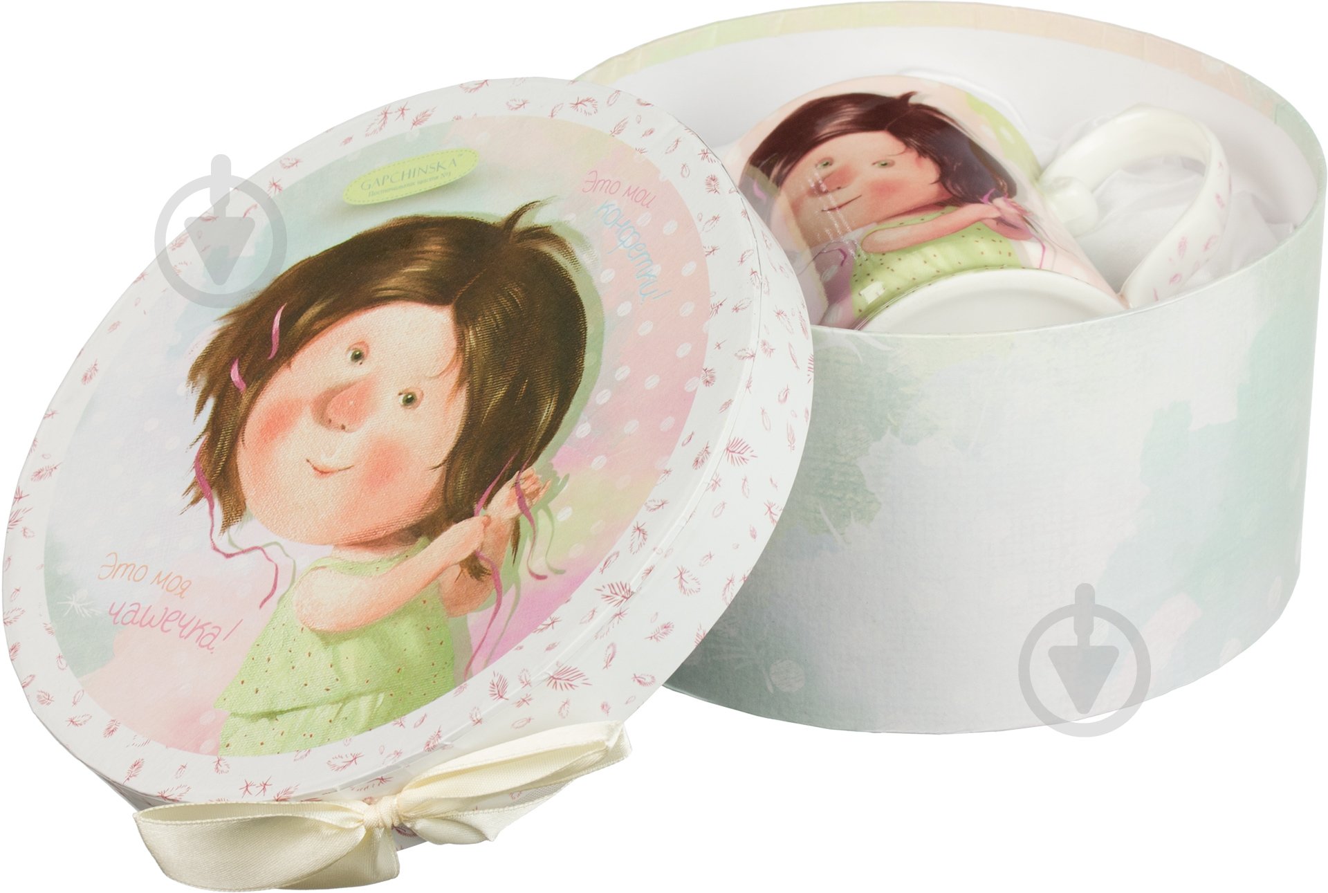 Чашка Gapchinska Девочковые тайны 400 мл 924-059 - фото 4