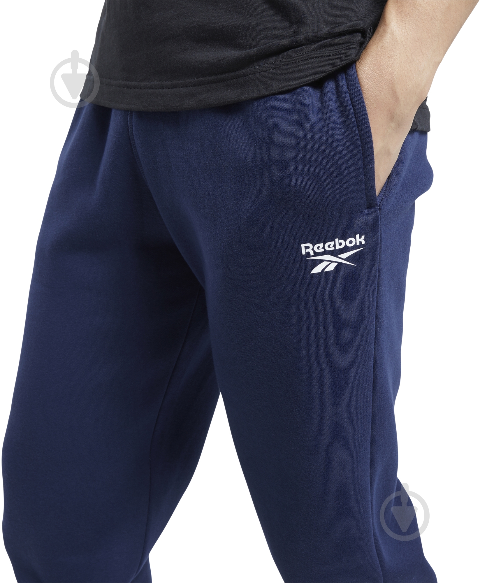 Брюки Reebok TE FLC Cuffed Pant FU3237 р. M - фото 5