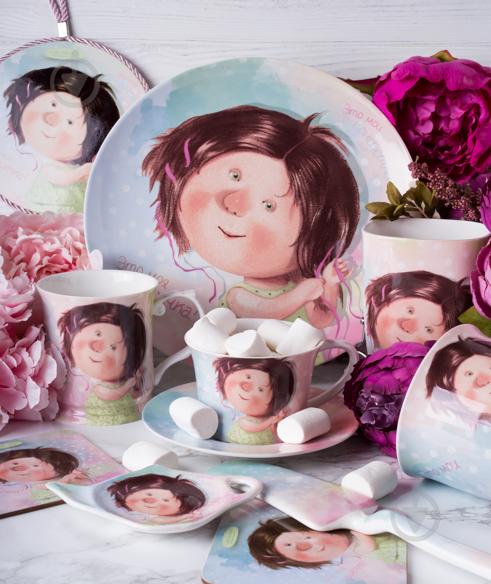 Чашка Gapchinska Девочковые тайны 500 мл 924-060 - фото 2 Чашка Gapchinska Девочковые тайны 500 мл 924-060 - фото 2