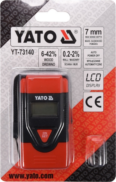 Электронный влагомер YT-73140 YATO - фото 4