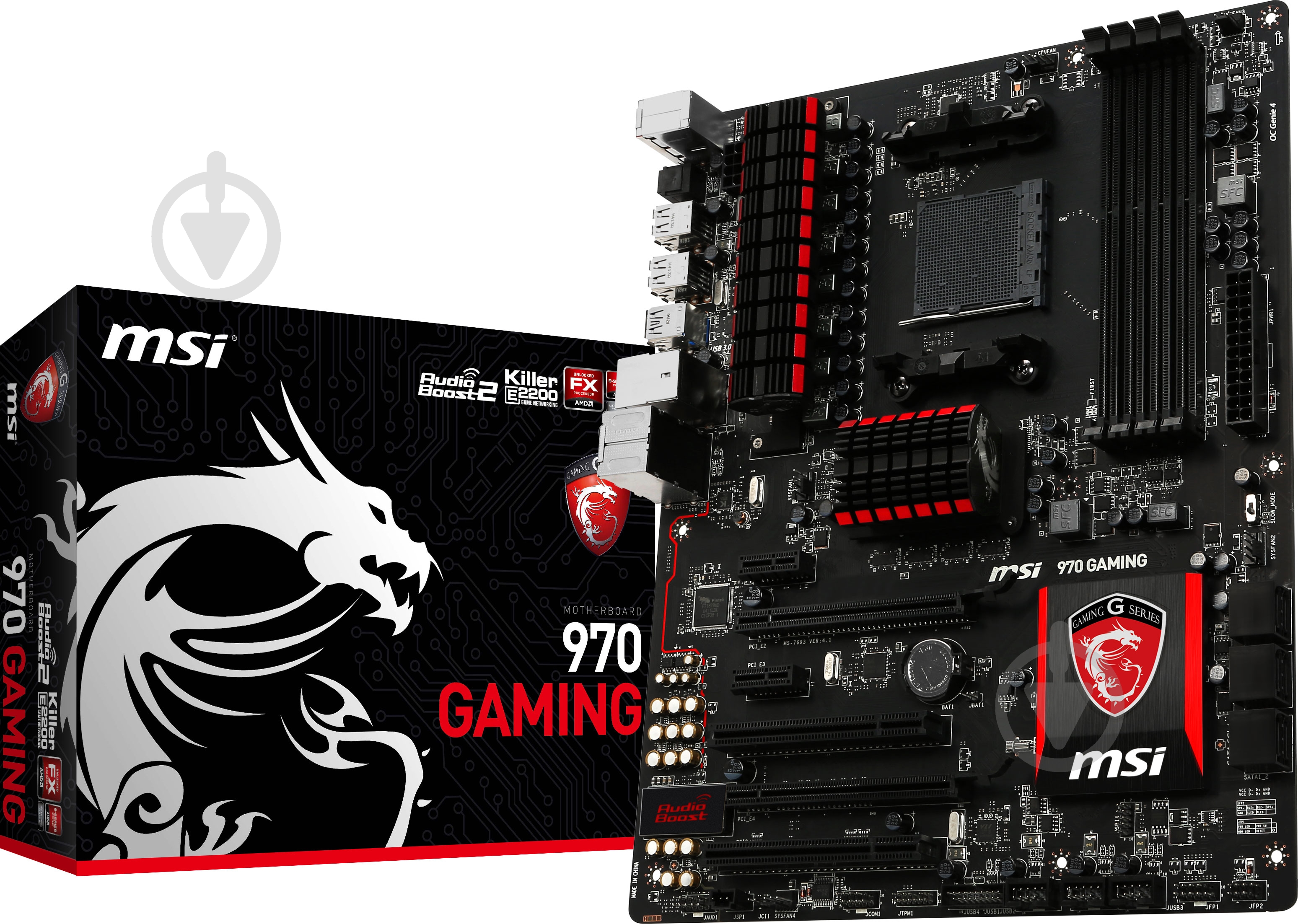 Материнская плата MSI 970_GAMING (Socket AM3+, AMD 970, ATX) - фото 6