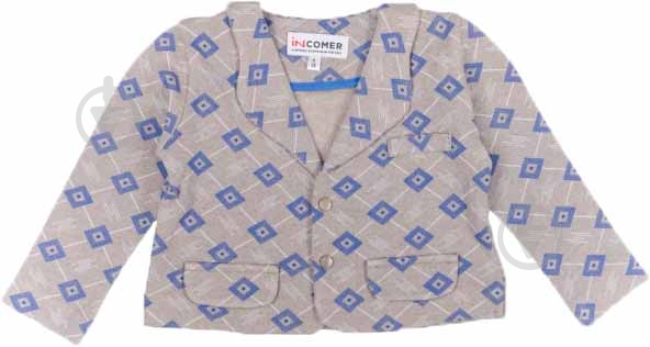 Пиджак MiracleMe р.92 серый 72-24-003 - фото 1