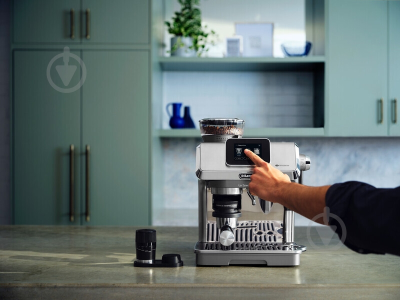 Кавоварка ріжкова Delonghi La Specialista Touch EC9455.M срібло — фото 11