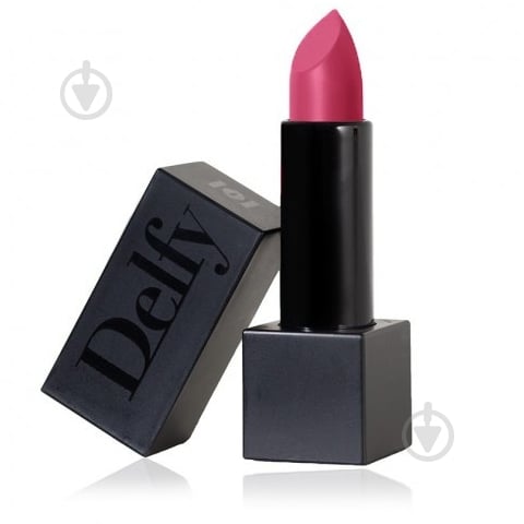 Помада губна Delfy Velvetly Matte Magenta 4 г - фото 1