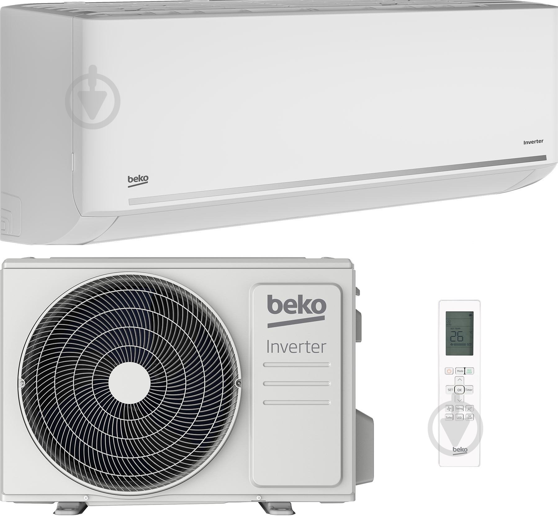 Кондиціонер Beko BEHPG 090/ BEHPG 091 - фото 1