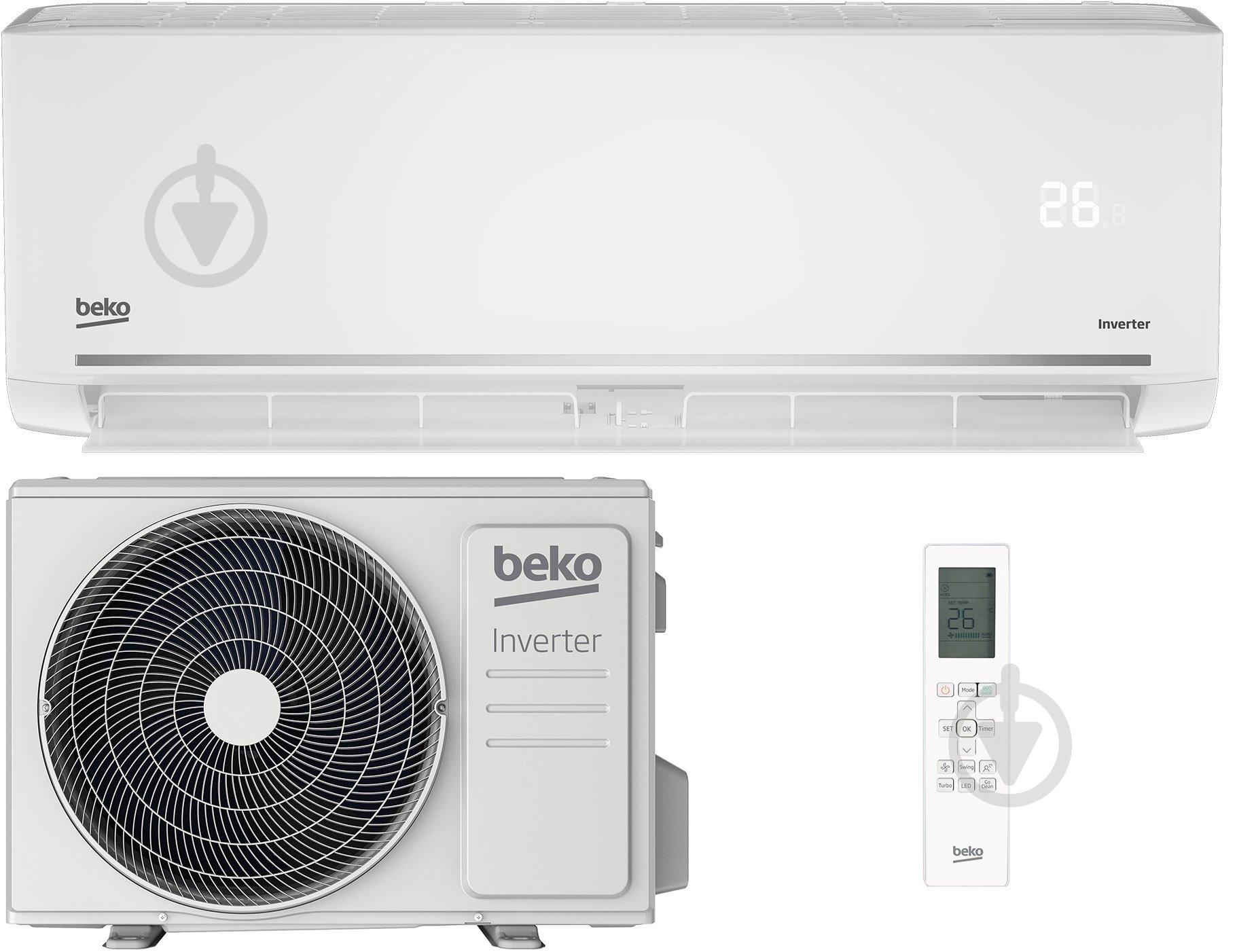 Кондиціонер Beko BEHPG 120/ BEHPG 121 - фото 1