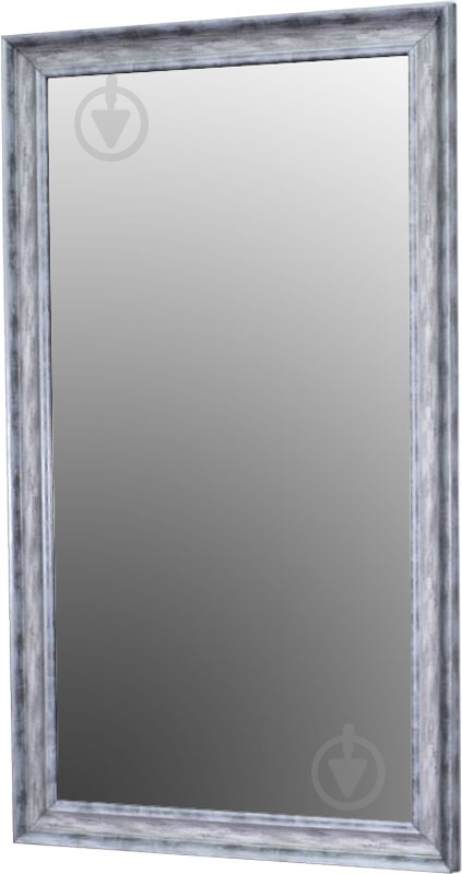Зеркало SEAPS X9 QD943-4113 в багетной раме 1360x760x50 мм серебряный - фото 1